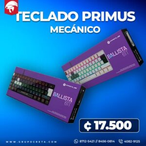 teclado primus pks