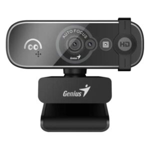 CÁMARA WEB GENIUS FACECAM OPEN 1080P FULL HD USB-A/USB-C RECONOCIMIENTO FACIAL Y CUBIERTA DE PRIVACIDAD 32200011400 NEGRO