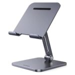 SOPORTE DE ESCRITORIO UGREEN LP134 PARA TABLET MULTIÁNGULO ALUMINIO COMPATIBLE HASTA 12.9 PULG 40393