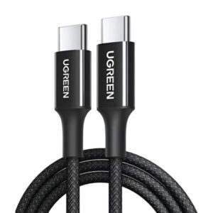 CABLE UGREEN L501 USB-C A USB-C 3A CARGA RAPIDA 3A MAX 2M 65245
