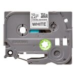 CINTA BROTHER TZES231 ADHESIVO EXTRA FUERTE 12MM NEGRO/BLANCO