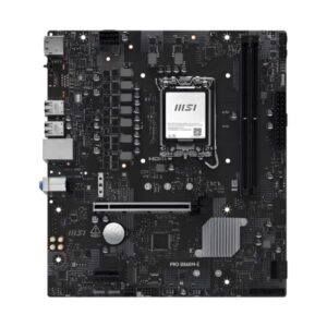 TARJETA MADRE MSI PRO B860M-E LGA 1851 MICRO-ATX DDR5 911-7E45-004 NEGRO