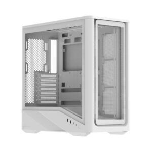 CASE ARGB FORMULA V LINE AIR POWER G9 DUO PA MID TOWER 4 ABANICOS DE 120 MM ACERO SPCC Y PANEL FRONTAL DE ACERO Y PLÁSTICO 4711401666431 BLANCO