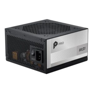 FUENTE DE PODER MSI PRO A1000PL PCIE5 1000W 80 PLUS PLATINUM MODULAR ATX 306-7ZPLX12-HD8