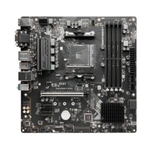 TARJETA MADRE MSI PRO B550M-P GEN3 AM4 MICRO-ATX DDR4 911-7C95-206 NEGRO