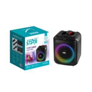 PARLANTE RGB WINNING STAR ST-8101 50 W BLUETOOTH YX-6553-WST-38920 NEGRO
