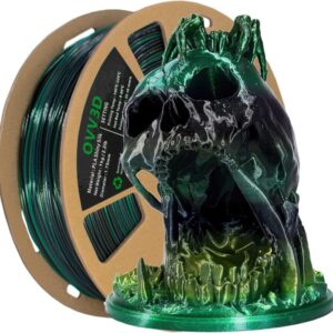 Filamento para impresora 3D - Negro Verde OVVNYXE
