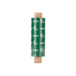 RIBBON DE RESINA ZEBRA 5095 84MM X 74M 3.3 PULG X 244' NUCLEO DE 0.5 PULG 12 ROLLOS / CAJA 05095GS08407