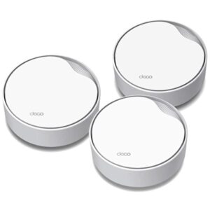 SISTEMA WIFI MESH TP LINK DECO X50-POE(3-PACK) DUAL BAND 2.4GHZ + 5GHZ AX3000 3GBPS