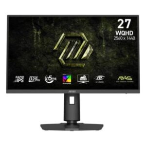 MONITOR GAMING MSI MAG 274QPF X32 27 PULG PLANA 2560 X 1440 320HZ 9S6-3CE49H-076 NEGRO