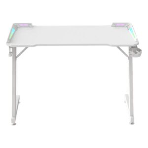 ESCRITORIO GAMING FORMULA V LINE VD2 RGB CAPACIDAD DE 100 KG 4711401668985 BLANCO