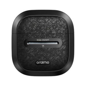 AFEITADORA ELÉCTRICA MULTIFUNCIONAL ORAIMO ORS-210N GOSHAVE MALLA FLEXIBLE DE DOBLE ANILLO IPX7 CABEZAL MAGNÉTICO Y CARGA USB-C NEGRO