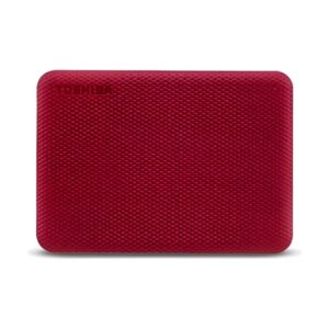 HD EXTERNO 1 TB TOSHIBA CANVIO ADVANCE HDTCA10XR3AA USB 3.0 HASTA 5 GBPS ROJO