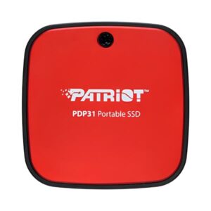 HD EXTERNO SOLIDO 1TB PATRIOT PDP31 USB-C 3.2 GEN 2 1000 MB/S PDP311TB23UCK NEGRO / ROJO