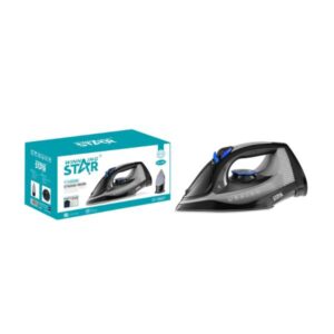 PLANCHA WINNING STAR ST-2027 1100W 300ML DYD-1721-WST-110V-17608 NEGRO