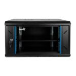 GABINETE DE RED 6U NOVA ACERO/PANEL SPCC CN06U11H001C