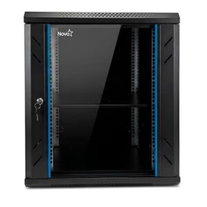 GABINETE DE RED 12U NOVA ACERO/PANEL SPCC CN12U11H001C