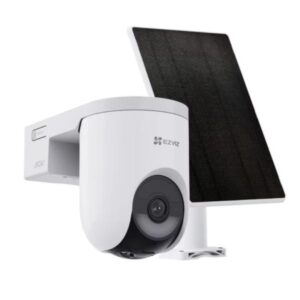 CÁMARA PT 4G SOLAR EZVIZ CS-HB8c/SP-R100(4MP,W4GA)(AM-STD)(Kit) 2K+ H.265/H.264/WIFI/4G 4MM 15M IR AUDIO BIDIRECCIONAL CON PANEL 303103698 BLANCO