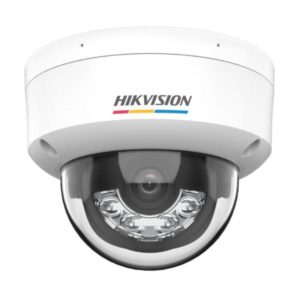 CÁMARA DOMO IP COLORVU HIKVISION DS-2CD1167G3-LIU(2.8MM)(LATAM ACUSENSE) 6MP H.265+/H.265/H.264+/H.264/IP/POE 2.8MM 30M IR/LUZ BLANCA MICRÓFONO INTEGRADO 311334729 BLANCO