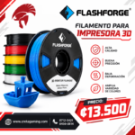 Filamento para impresora 3D - FLASHFORGE