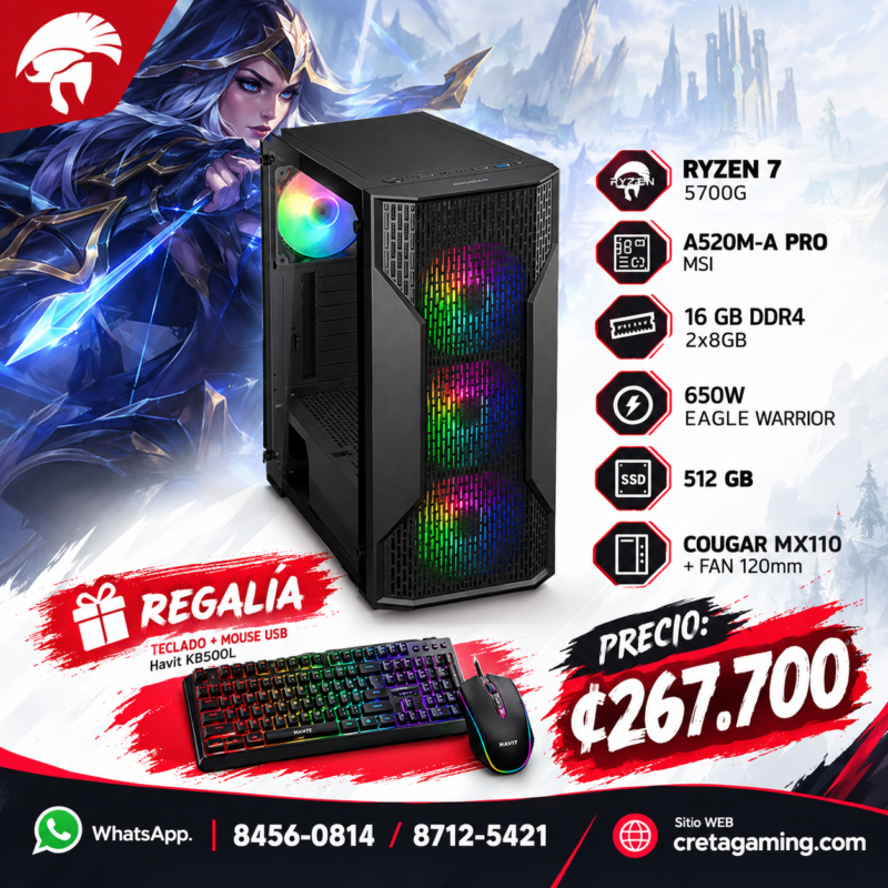 PC R7 5700G