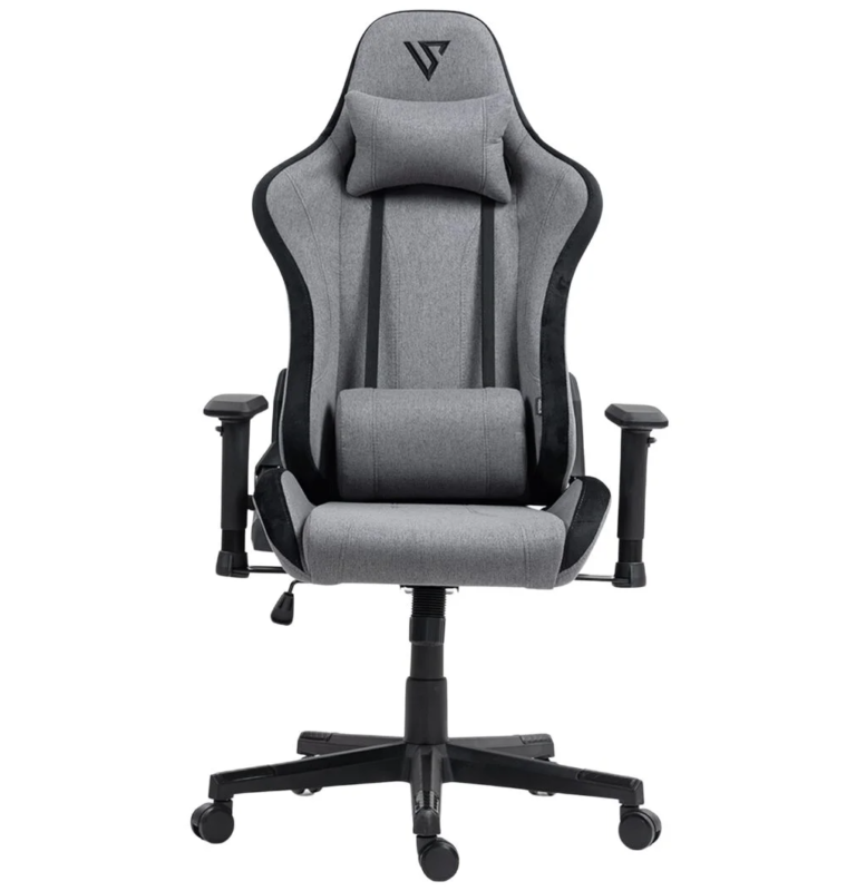 SILLA V-10 tela gris